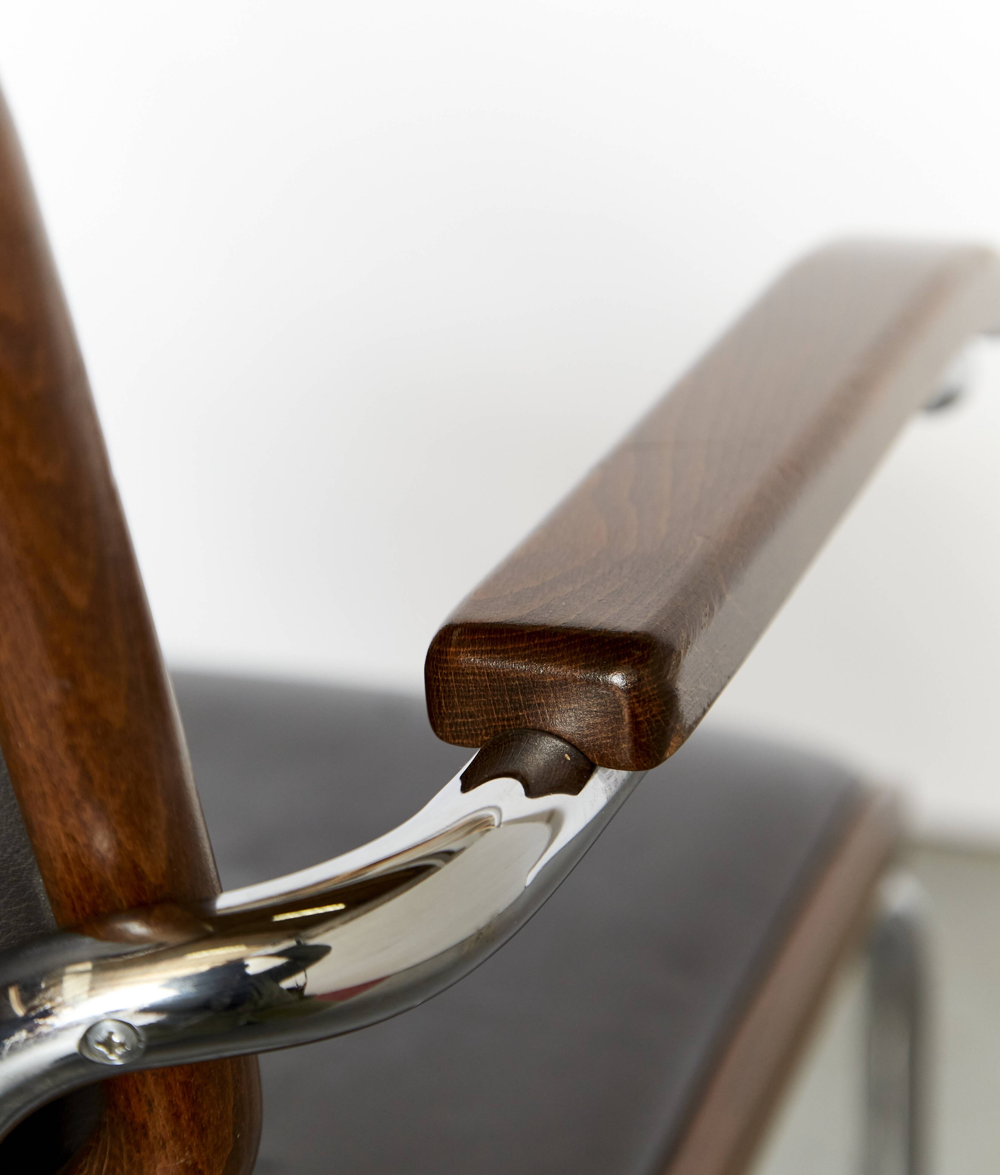 Chaises cantilever S64 de Marcel Breuer pour Thonet, 1983