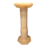 Presentation column in alabaster h=62cm