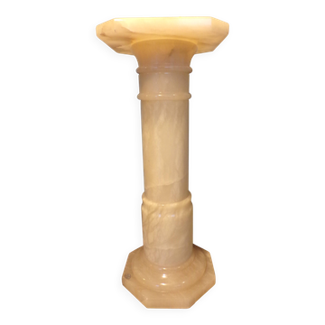 Colonne de présentation en albâtre h=62cm
