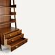 Vintage Italian wooden library - 1960s
