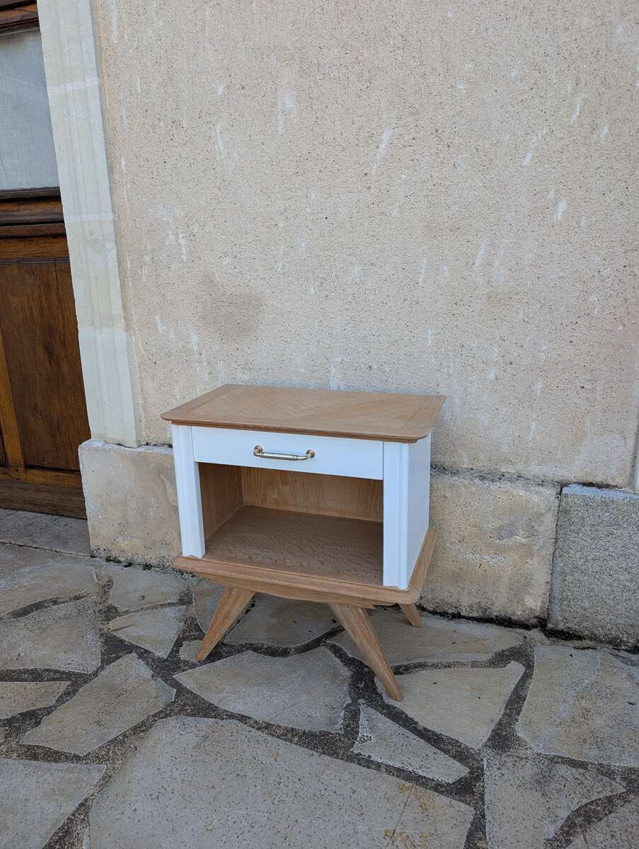 Vintage bedside table