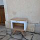 Vintage bedside table