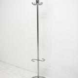 Bauhaus chrome plated Coat rack, 1930s, Czechoslovakia