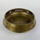 Brass bowl Secession by Jutta Sika and Kolo Moser