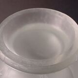 Czech Barolac vase molded by Joseph Inwald in satin glass from the 30s.