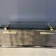 Vintage brass credenza by Belgochrom, 1980s