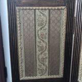 Wood and fabric screen