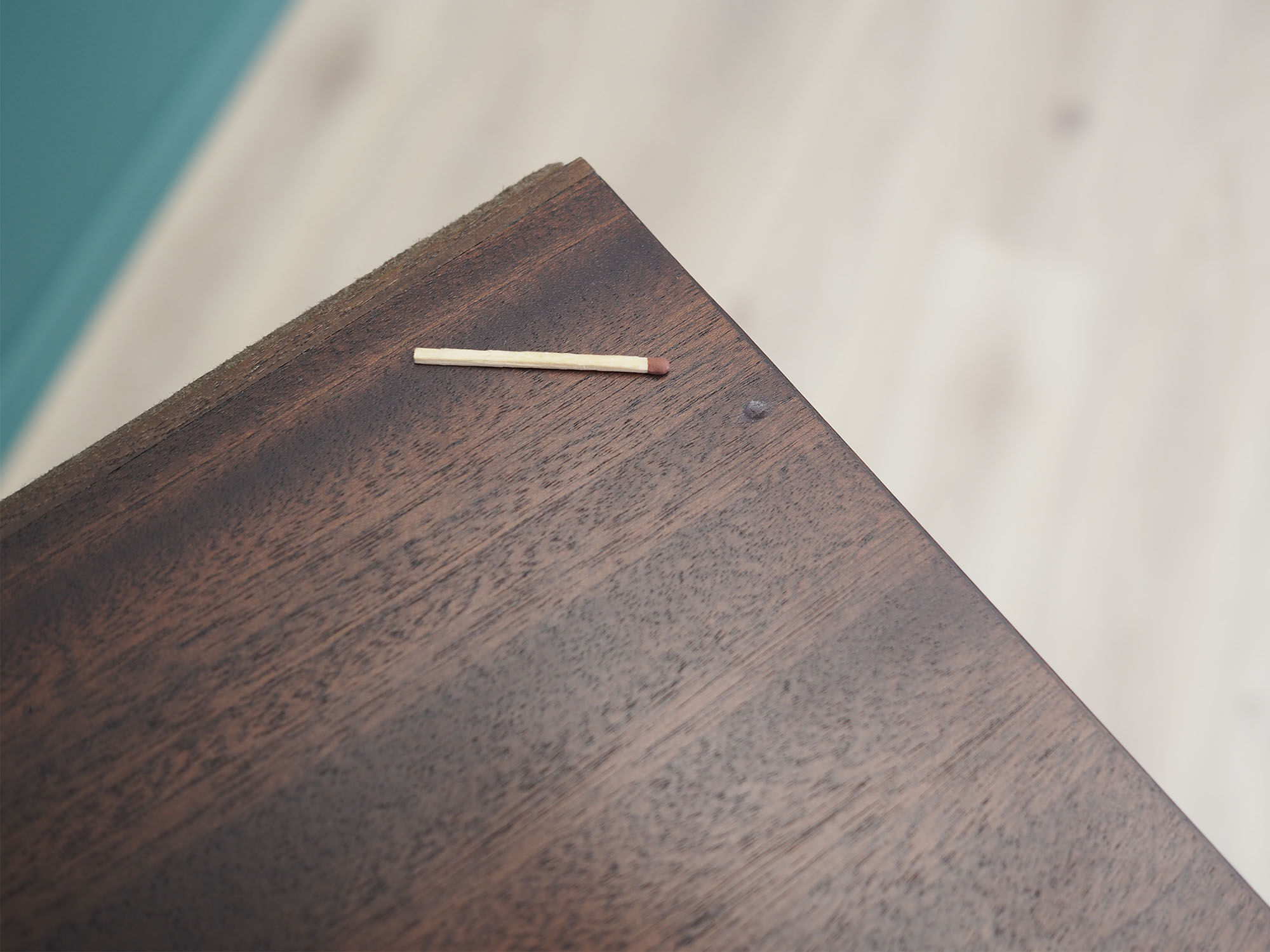 Armoire en acajou, design suédois, années 1960, fabriquée par Ulferts