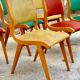 Suite de 6 chaises des années 70