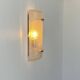 Vintage wall lamp, Murano glass and brass, Italy 1970