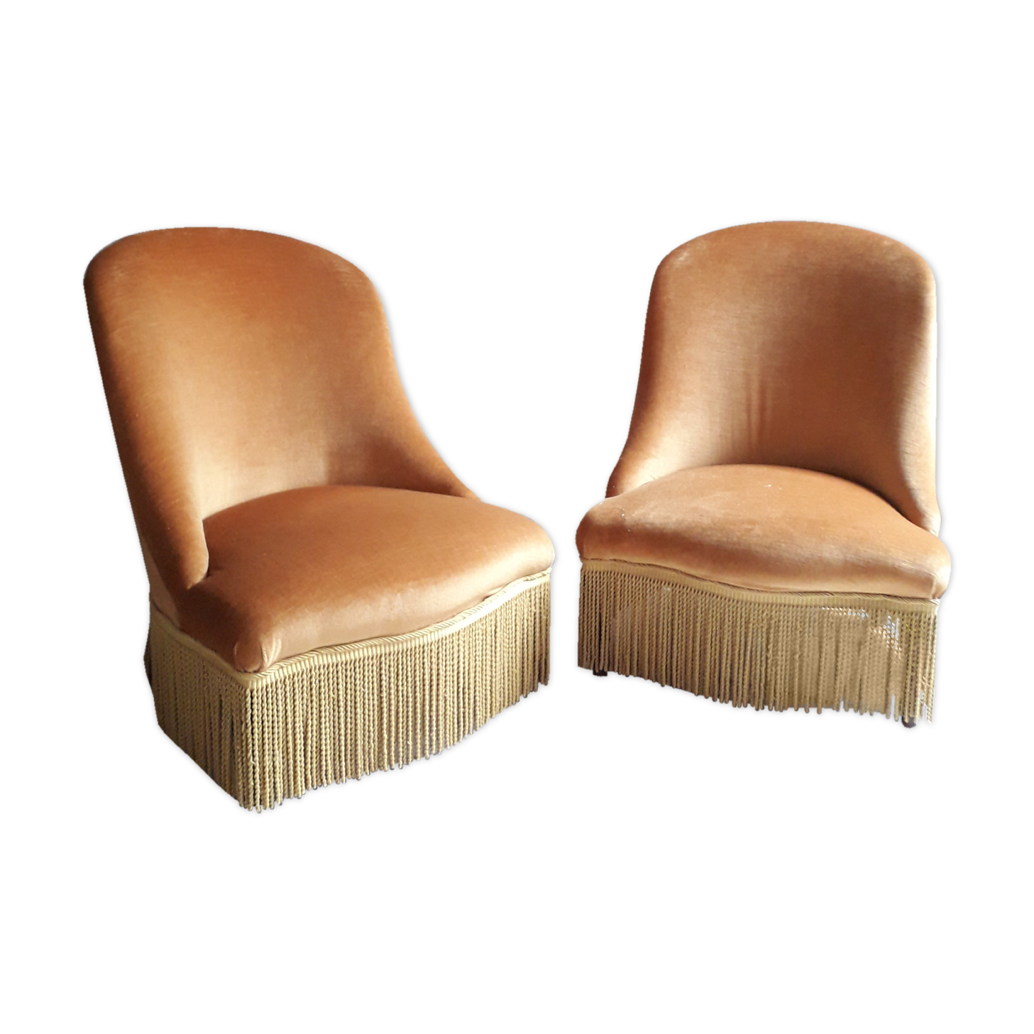 Pair of armchairs Toad