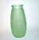 Large art deco vase in uranium-bearing dichroic green glass