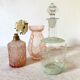 Antique carafe with hand decoration