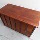 Vintage mahogany filing cabinet with drawers