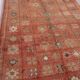 Terracotta Vintage Moroccan Rug 206 x 370 cm - Berber Wool Rug Handmade
