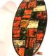 Table basse en céramique et métal - 1960