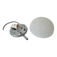 Speckled glass half-globe ceiling lamp
