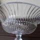 Glass fruit bowl