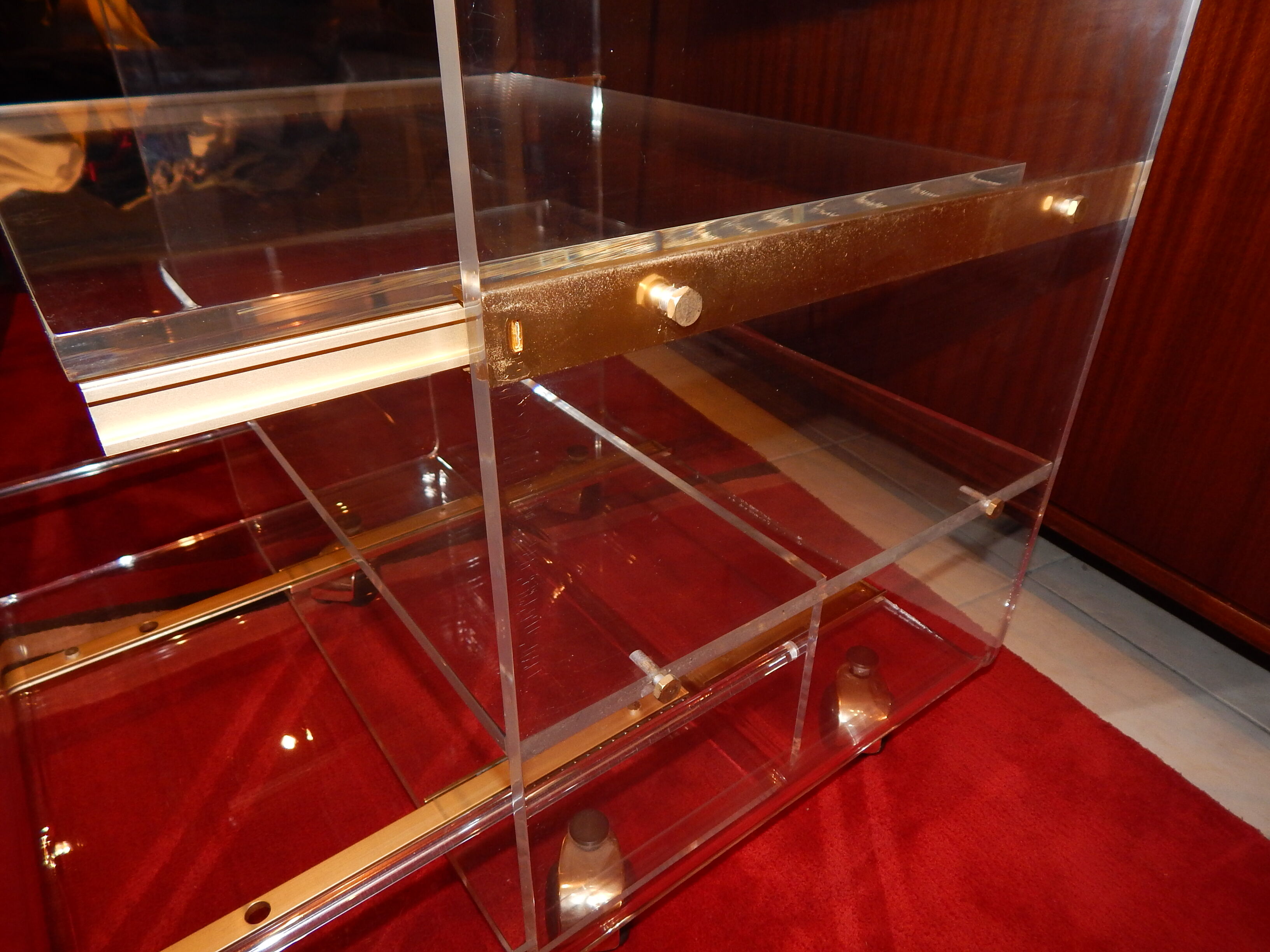 David Lange's altuglass serving table