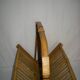 Bamboo folding magazine rack from the 40s - 50s