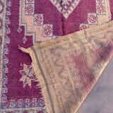 Moroccan rug Ait Bou Sbaa purple - 304 x 158 cm