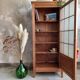 Armoire parisienne vitrée art-déco