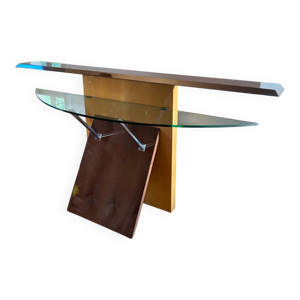 console, table en verre