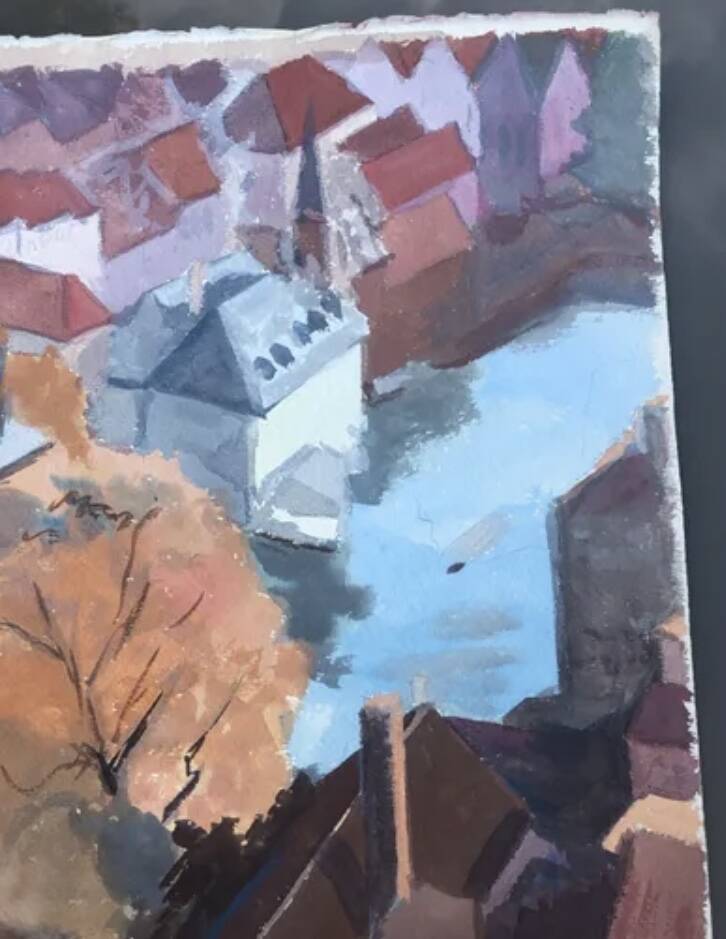 Roofs along the Seine