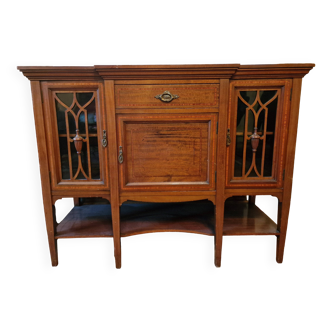 Antique English mahogany sideboard