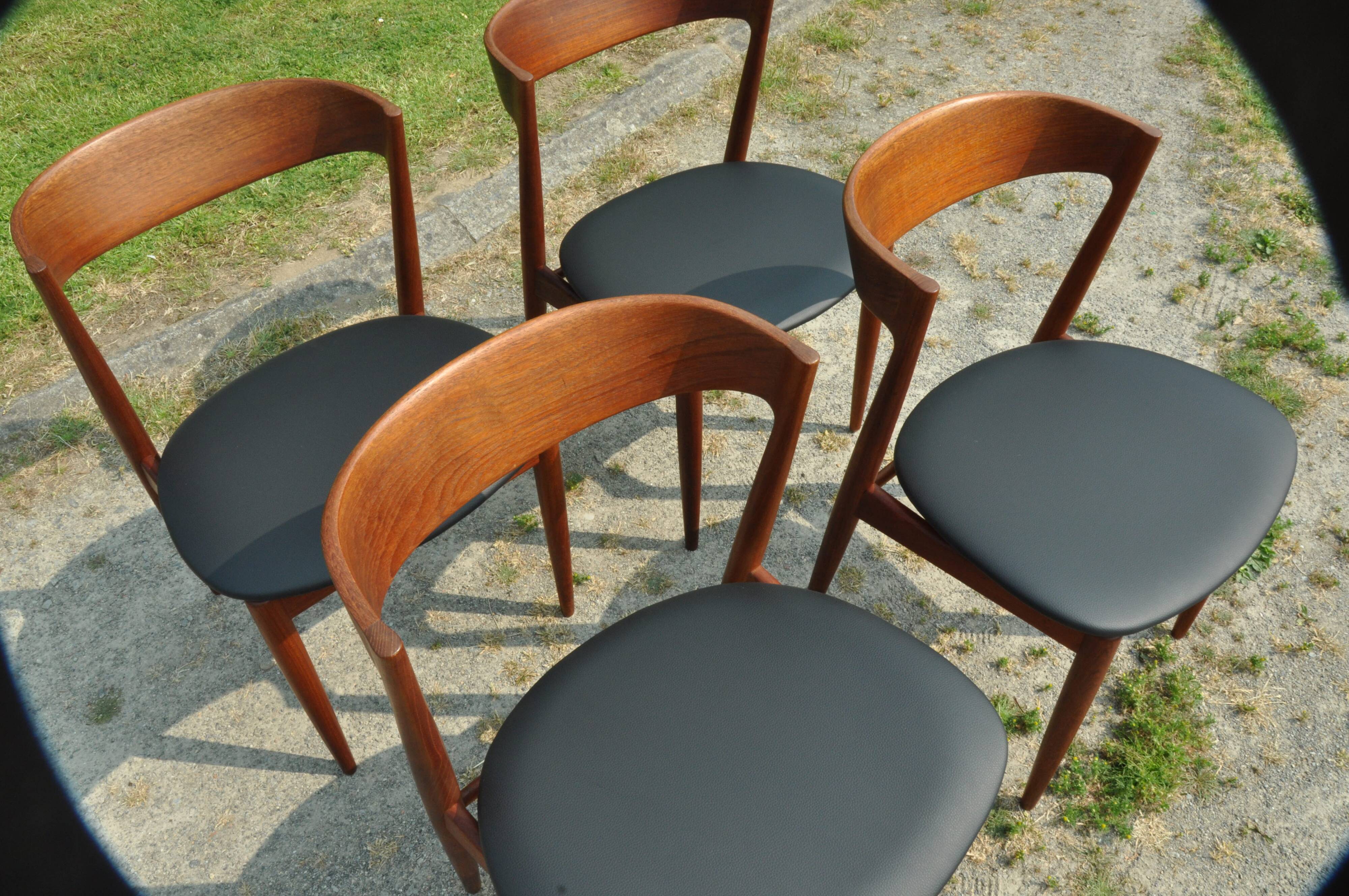 Danish chairs by Henri Walter Klein published by Bramin.