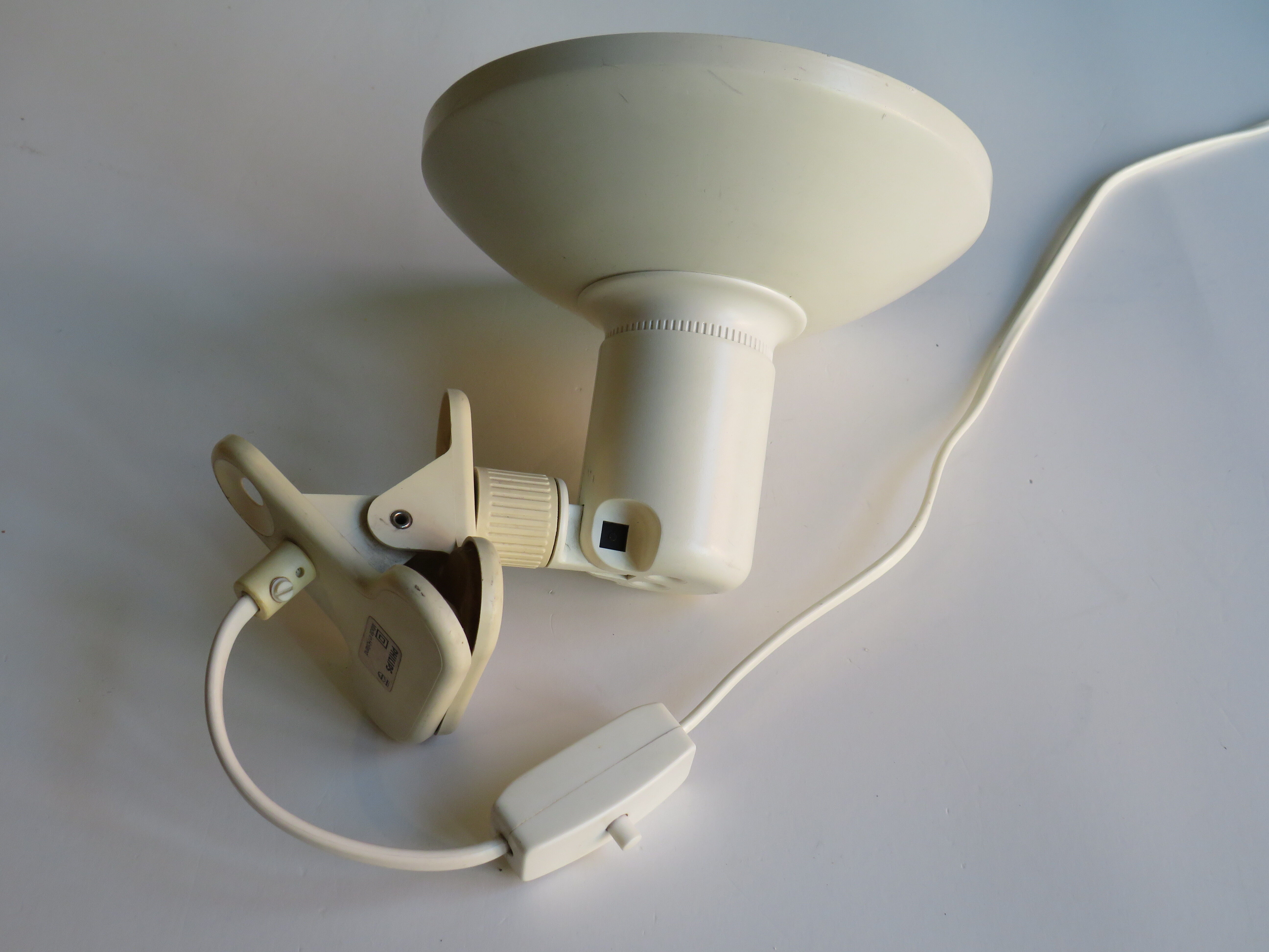 Set of 2 clamp lamps from Philips, Netherlands 1970