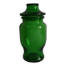 Advertising apothecary style jar green sunrise 70s vintage