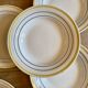 Lot de 8 assiettes creuses vintage modèle Trouville de Saint Amand