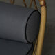 Daybed rotin Louis Sognot 1960