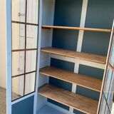 Glass-glazed Parisian wardrobe 1920