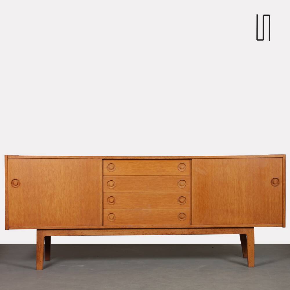 Vintage wooden sideboard from the 1960s