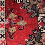 Small Vintage Turkish Rug 90x51 cm, Short Runner, Tribal, Shabby Chic