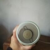 Modernist brass table lamp