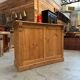Comptoir de magasin en sapin