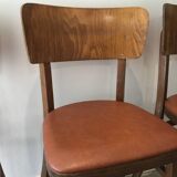 Set of 3 thonet bistro chairs