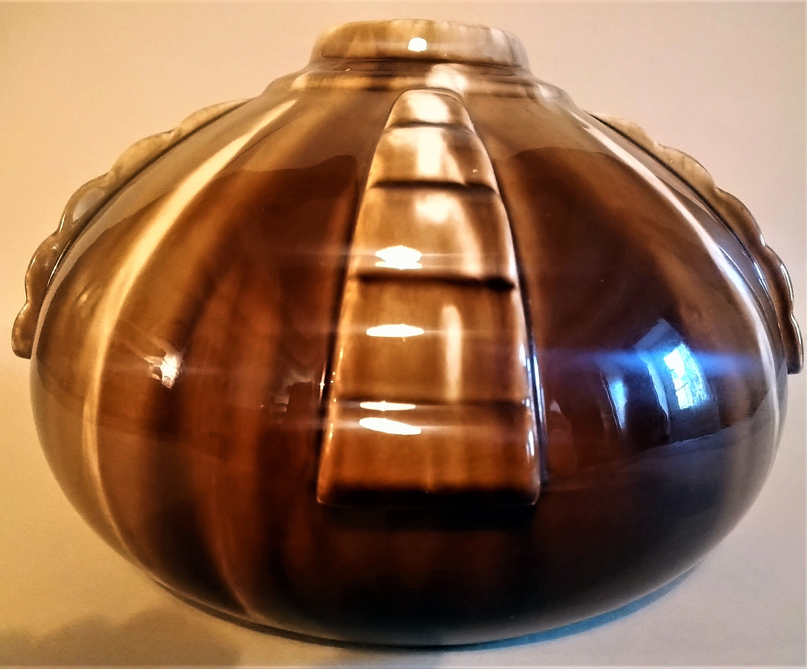 Glazed ceramic vase Elgé in Vierzon