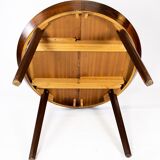 Dining table in rosewood of danish design from the 1960s.