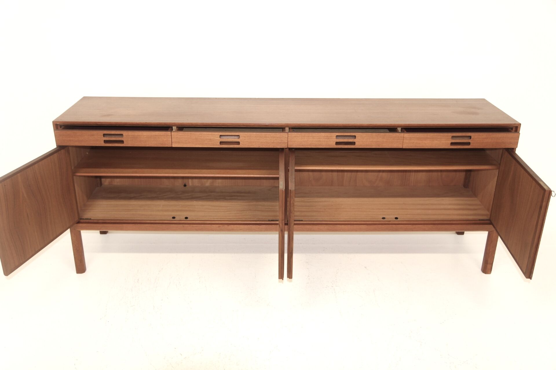 Scandinavian teak sideboard "Dinett", Bertil Fridhagen, Sweden, 1960