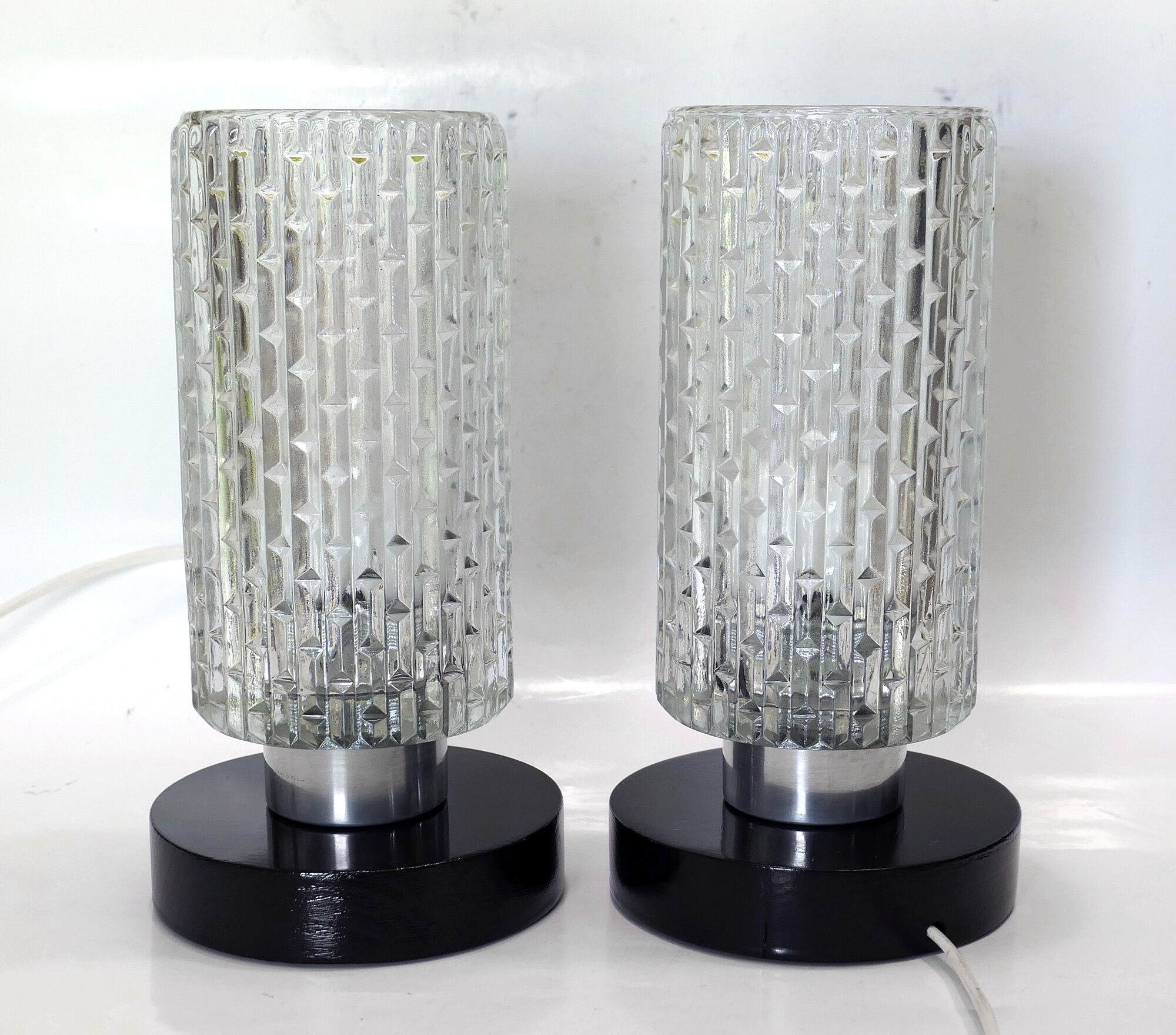 Paire de lampes de table ou chevet 1960's