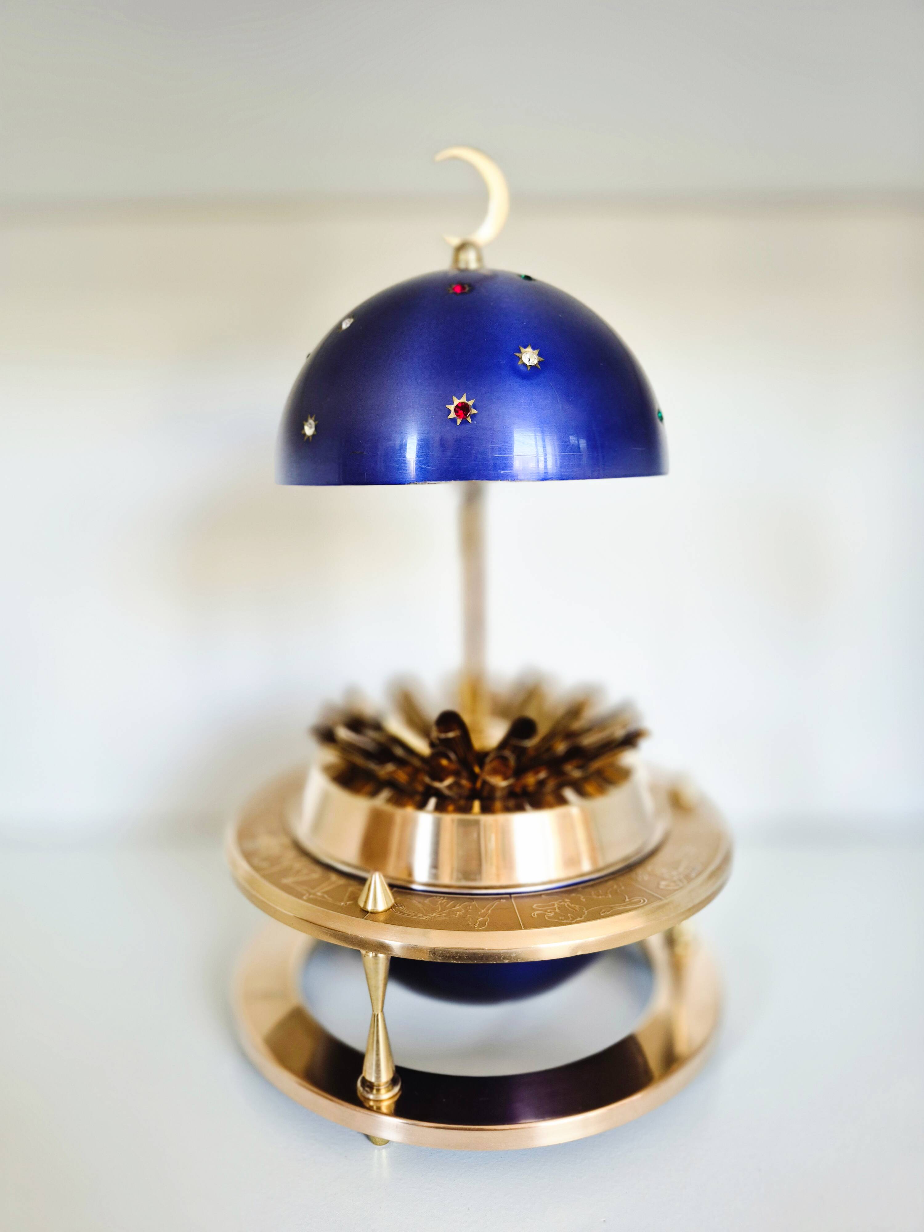 Vintage cigarette dispenser, zodiac.