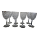 8 large glasses in Saint-Louis crystal – clear crystal