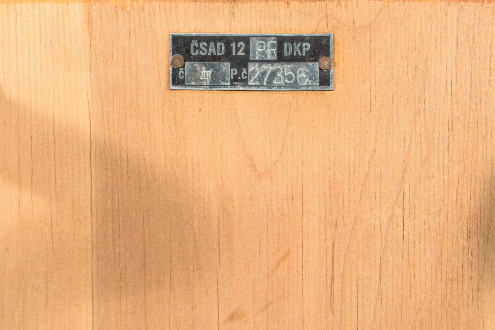 Mid-century nightstands Bauhaus from Mücke-Melder, 1930s, Czechoslovakia, set of 2