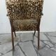 Pair of bridge chairs