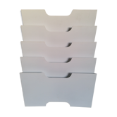 5-box a4 metal wall