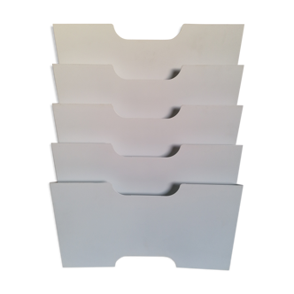 5-box a4 metal wall